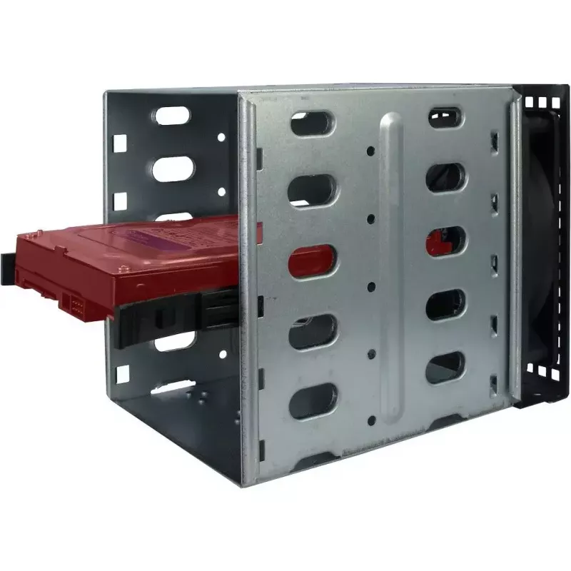 Serverbehuizing Inter-Tech 4U 40255 rack zwart, grijs
