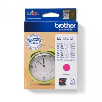 Brother LC125XLM inktpatroon 1 st. origineel extra (super) high yield magenta