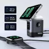 Oplader UGREEN 45775 — draadloze AC-snellader voor binnen, universeel, 1× USB-C, zwart/grijs