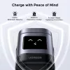 Oplader UGREEN 45775 — draadloze AC-snellader voor binnen, universeel, 1× USB-C, zwart/grijs