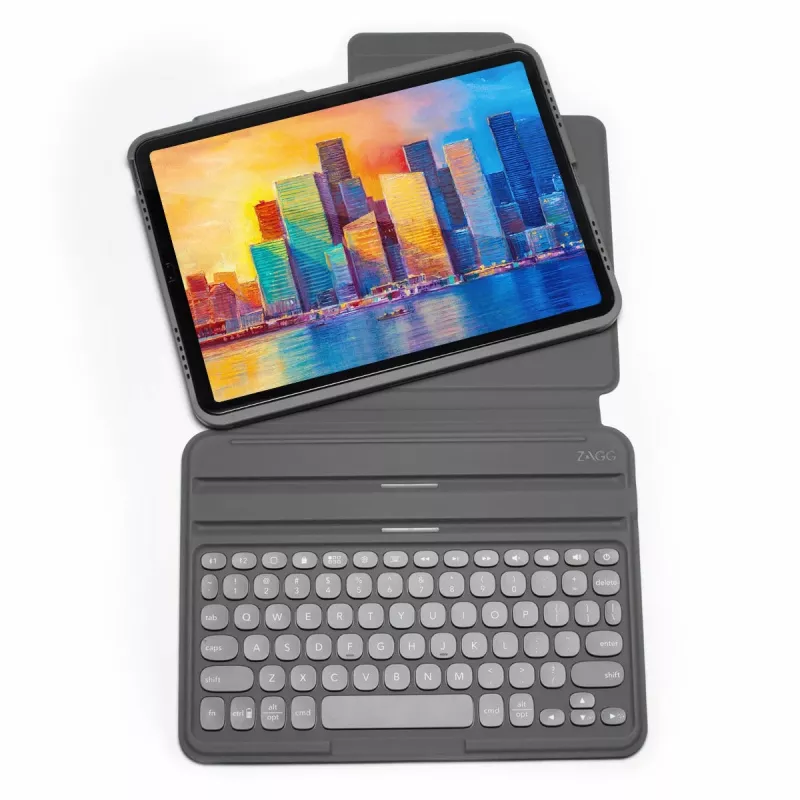 ZAGG Pro Keys Toetsenbord voor Apple iPad Pro 11 (M4/M5), Charcoal, UK-indeling