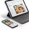 ZAGG Pro Keys Toetsenbord voor Apple iPad Pro 11 (M4/M5), Charcoal, UK-indeling