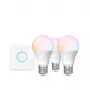 Smart-Lighting-Kit Philips Hue White and Colour Ambience Essential – 3× E27 smart-lampen, 806 lm, 8 W, Bluetooth/Zigbee