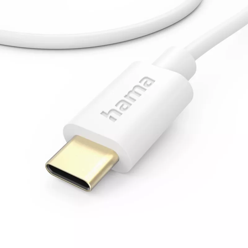 Hama 00201590 USB-kabel USB 2.0 1 m USB C Wit