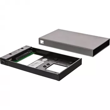 InLine Externe behuizing 2,5 inch USB 3.1, voor SATA HDD/SSD, met USB-C-aansluiting