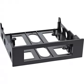 Blendenframe InLine 03700B diskettemontageframe met schroeven, zwart