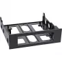 Blendenframe InLine 03700B diskettemontageframe met schroeven, zwart