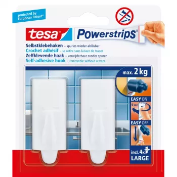 Universele haken Tesa Powerstrips Hooks Large TREND