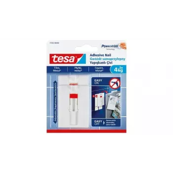 Universele haken Tesa 77767-00000-00 indoor wit 2 stuks