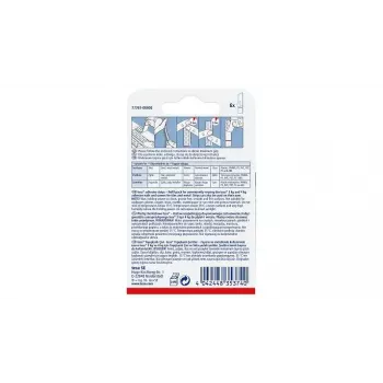 Universele haken TESA 77761 indoor wit 6 stuks