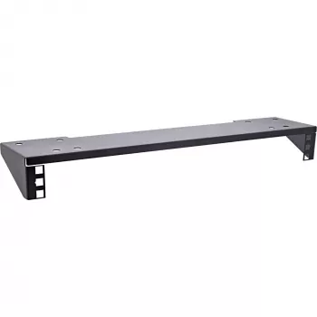 InLine 19 inch rack voor montage onder het bureau, 1HE, zwart