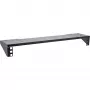 InLine 19 inch rack voor montage onder het bureau, 1HE, zwart