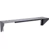 InLine 19 inch rack voor montage onder het bureau, 2HE, zwart