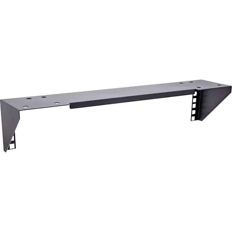 InLine 19 inch rack voor montage onder het bureau, 2HE, zwart