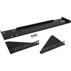 InLine 19 inch rack voor montage onder het bureau, 3HE, zwart