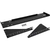 InLine 19 inch rack voor montage onder het bureau, 4HE, zwart