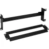 InLine 19 inch zekeringrail 3U, met DIN-rail, zwart