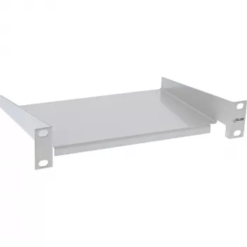 InLine 10 inch legbord, 160 mm, 10 kg, 1 HE, RAL 7035 grijs