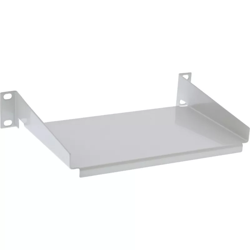 InLine 10 inch legbord, 160 mm, 10 kg, 1 HE, RAL 7035 grijs