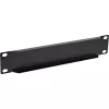 InLine 10 inch blindplaat, 1U, RAL 9005 zwart