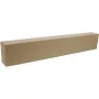InLine 19 inch kabelgeleidingspaneel, 5 kleine beugels, RAL7035, grijs