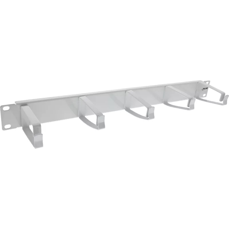 Kabelmanagementpaneel InLine 19110D 19 inch grijs met 5 grote beugels