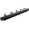 Kabelmanagementpaneel InLine 19110O 19 inch zwart metaal 5 beugels