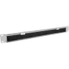 Kabeldoorvoerpaneel InLine 19111E 19 inch kabeldoorvoerplaat met borstel RAL 7035 grijs
