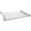 InLine 19 inch legbord, 350 mm, 50 kg, 1U, RAL 7035 grijs