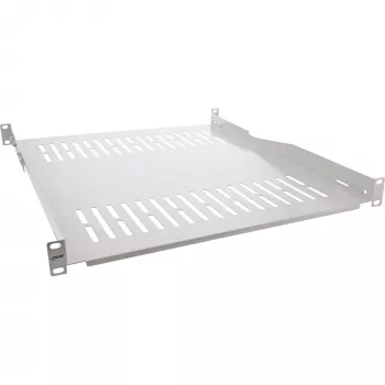 InLine 19 inch legbord, 550 mm, 50 kg, 1U, RAL 7035 grijs