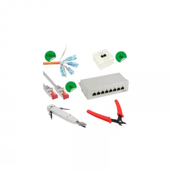 InLine 20155I netwerkkabel 100 m Cat6 S/FTP (S-STP)