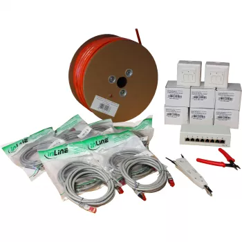 InLine 20155I netwerkkabel 100 m Cat6 S/FTP (S-STP)