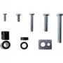 Montageset InLine 23100A 40 stuks zink voor tv-wandbeugel