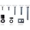 Montageset InLine 23100A 40 stuks zink voor tv-wandbeugel