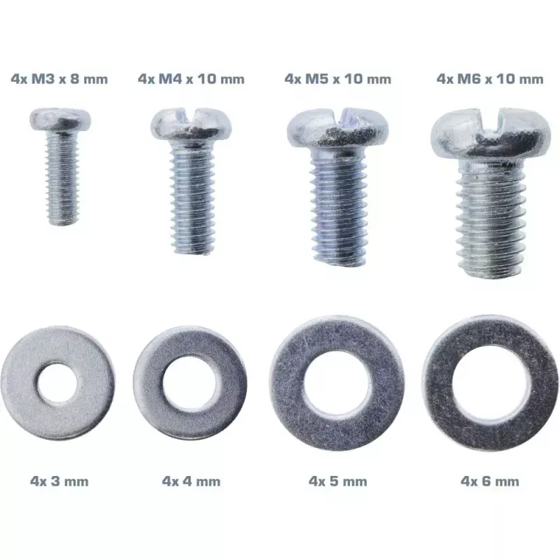InLine schroevenset 32-delig voor beamerbeugels