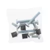 InLine 8-dlg. schroevenset 4x M8x20mm/M8x50mm/4x 15mm afstandshouders voor wandbeugel