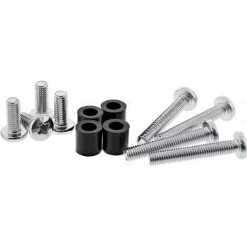 InLine 8-dlg. schroevenset 4x M8x20mm/M8x50mm/4x 15mm afstandshouders voor wandbeugel