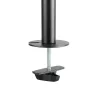 InLine desktopbeugel, voor 2x TFT/LCD/LED tot 68 cm (27 inch), max. 2x8 kg