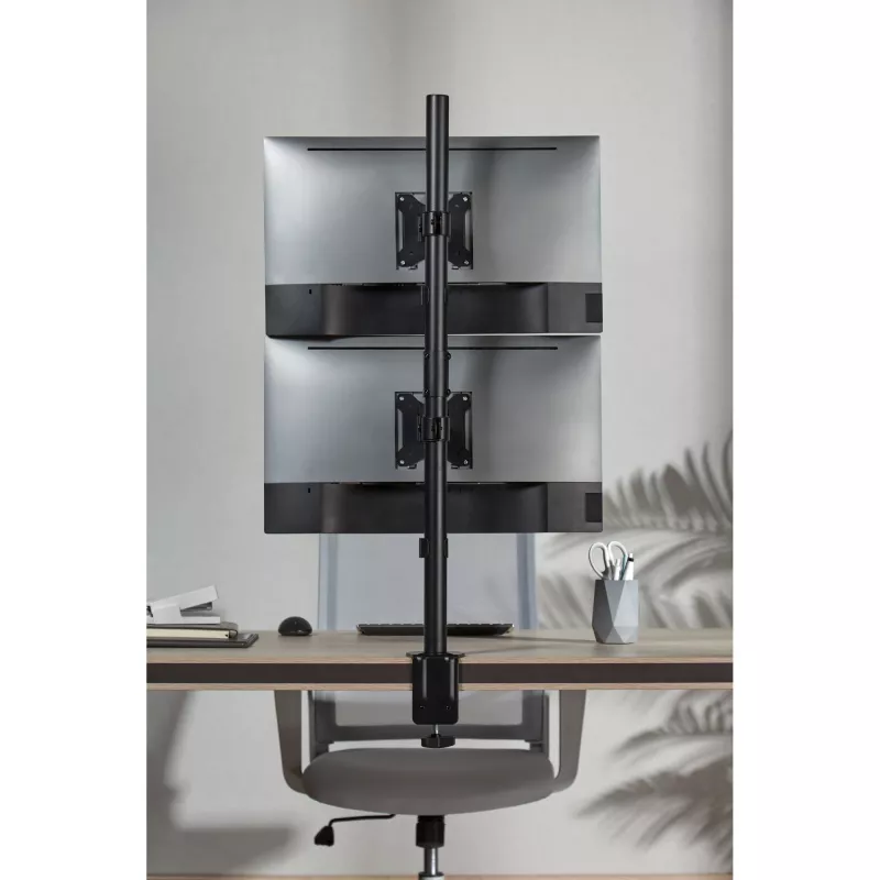 InLine tafelbeugel voor 2x tv/LED/TFT-display tot 81cm 32 inch max. 9kg