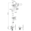 InLine tafelbeugel voor 2x tv/LED/TFT-display tot 81cm 32 inch max. 9kg