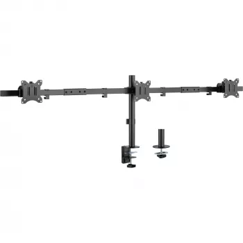 InLine bureaubeugel voor 3x tv / LED / TFT-display tot 81cm 32 inch max. 7kg