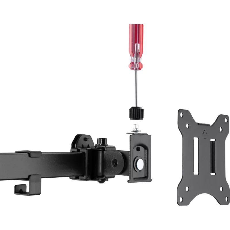 InLine bureaubeugel voor 3x tv / LED / TFT-display tot 81cm 32 inch max. 7kg