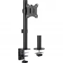 InLine bureaubeugel voor tv / LED / TFT-display tot 81cm 32 inch max. 9kg zwart