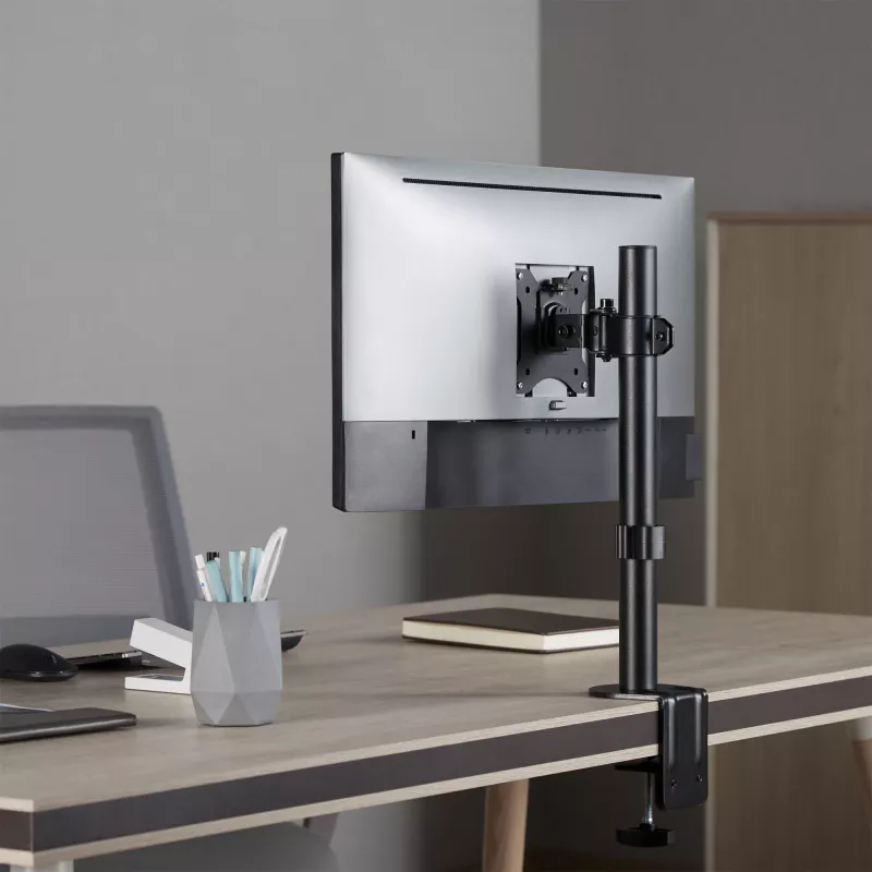 InLine bureaubeugel voor tv / LED / TFT-display tot 81cm 32 inch max. 9kg zwart