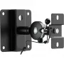 Luidspreker-wandbeugel InLine 23126B zwart 2-delige set