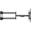 InLine XL-arm full-motion tv-wandbeugel, voor 43-inch-80-inch flatscreen-tv, max. 50kg
