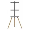 TV-voet InLine 23133W voor 43–65 inch schermen met plank, vrijstaande drager