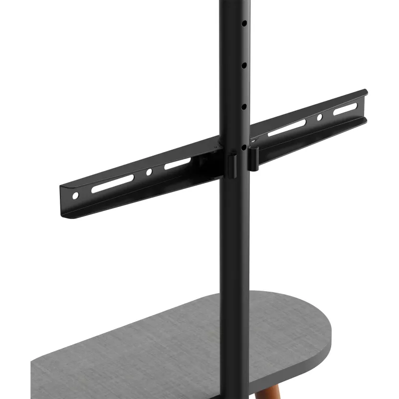 TV-voet InLine 23133W voor 43–65 inch schermen met plank, vrijstaande drager
