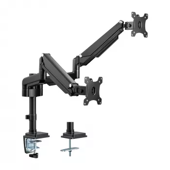 InLine tafelhouder met lift voor twee monitors tot 82 cm (32 inch), 9 kg