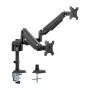 InLine tafelhouder met lift voor twee monitors tot 82 cm (32 inch), 9 kg